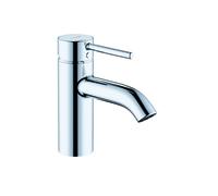 KLUDI BOZZ Mezclador monomando de lavabo, altura de caño 75 mm, sin desagüe automático, EcoPlus, 383890576WR4, Color: cromado