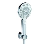 KLUDI DIVE Set de ducha para bañera DIVE X, con 3 modos de chorro, Eco, 6995005-00, Color: cromado