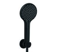 Kludi Dive conjunto de ducha a pared negro 698503900