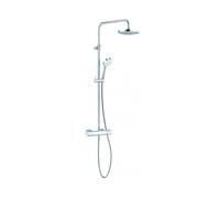 Kludi Dual Shower System conjunto de ducha a pared con termostato cromo 6809505-00