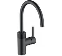 Kludi E-Go grifo de cocina de pie negro 422106675