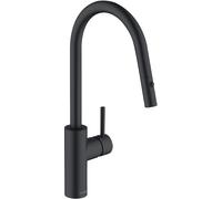 Kludi E-Go Voice grifo de cocina de pie negro 423006677