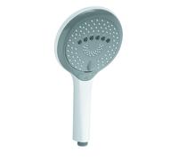 KLUDI FRESHLINE ducha de mano RL 3S, con 3 modos de chorro, 6790043-00, Color: Blanco