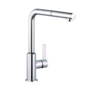 Kludi L-ine S grifo de cocina de pie cromo 408510575