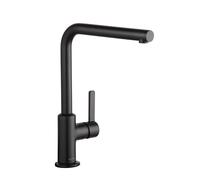 Kludi L-ine S grifo de cocina de pie negro 408033975