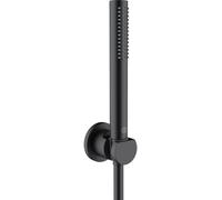 KLUDI NOVA FONTE Puristic Bath Shower Set 1S, 2085039-15, Color: negro mate