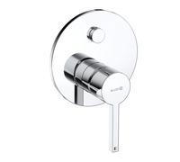 Kludi Nova Fonte grifo de bañera y ducha empotrado cromo 207590515