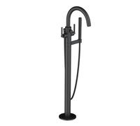 Kludi Nova Fonte grifo de bañera y ducha en suelo negro 205903915