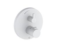 Kludi Nova Fonte grifo para ducha empotrado con termostato blanco 208355315