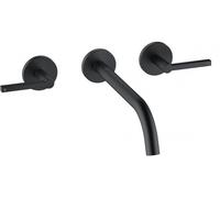 Kludi Nova Fonte grifo para lavabo empotrado negro 201463915