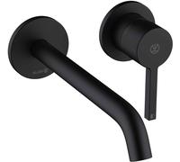 Kludi Nova Fonte Pura grifo para lavabo empotrado negro 202453915