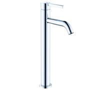 KLUDI NOVA FONTE PURA Mezclador monomando de lavabo, instalación monohilo, altura de caño 240 mm, sin desagüe automático, 202980515, Color: cromado