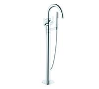 KLUDI NOVA FONTE PURISTIC Mezclador de bañera y ducha, independiente para bañeras exentas, 205900515, Color: cromado