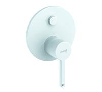 Kludi Nova Fonte grifo de bañera y ducha empotrado blanco 207595315