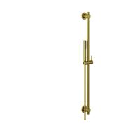 KLUDI NOVA FONTE Puristic shower Set 1S 900mm, con descalcificación rápida, 20840N0-15, Color: Oro cepillado