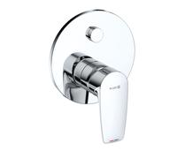 Kludi Pure&Solid grifo de bañera y ducha empotrado cromo 347590575
