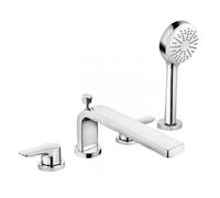 Kludi Pure&Solid grifo de bañera y ducha en bañera cromo 344230575