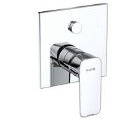 Kludi Pure&Style grifo de bañera y ducha empotrado cromo 407590575