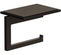 Kludi Vela C portarrollos de papel higiénico negro 31971N2