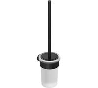 Kludi Vela R escobilla de wc con soporte atornillado negro 5897439