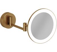 Kludi Vela R espejo cosmético 20.2x20.2 cm redondo con iluminación 58995N1W