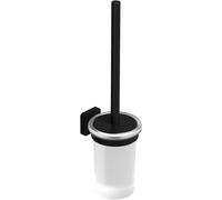 Kludi Vela S escobilla de wc con soporte atornillado negro 2597439