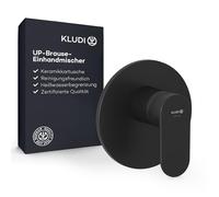 Kludi X1 grifo para ducha empotrado negro 327553975