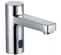 KLUDI ZENTA SL E Grifería de lavabo electrónica, altura de caño 75 mm, alimentación de red, cromo, 3820205