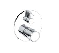 Kludi Zenta SL grifo de bañera y ducha empotrado con termostato cromo 388100545