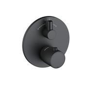 Kludi Zenta SL grifo de bañera y ducha empotrado con termostato negro 388103945