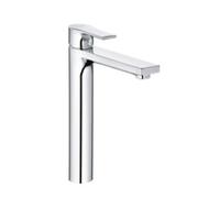 KLUDI ZENTA SL Mezclador monomando de lavabo, altura de caño 240 mm, 5 l/min, sin desagüe automático, 482560565, Color: cromado