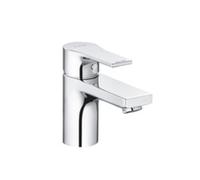 KLUDI ZENTA SL Mezclador monomando de lavabo, altura de caño 75 mm, sin juego de desagüe, cromo, 482620565