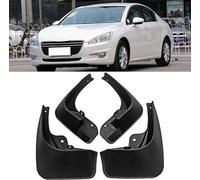 KLUFO 4 Piezas Coche Faldillas antibarro para Peugeot 508 2011 2012 2013 2014 2015 2016 2017 2018, Guardabarros Delantero Trasero Antisalpicaduras Protección Accesorios