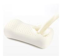 KLUFO Almohada de látex Almohada de látex Natural Almohada pequeña portátil Almohada de Viaje Almohada para el Cuello Tamaño pequeño y fácil de Transportar