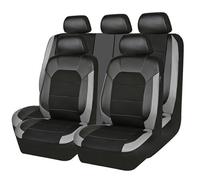 KLUFO Coche Cuero Fundas Asientos para Citroen Berlingo (5 Sitze) 2018 2019 2020 2021 2022 2023 2024, Protección del Asiento Cómodo Impermeable Transpirable Accesorios,Grey
