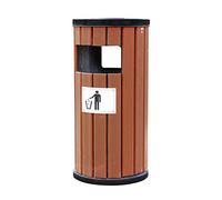 KLUFO Contenedor de basura Contenedores de basura al aire libre Contenedores de basura de madera al aire libre Clasificación Contenedores de basura Contenedor de cáscara cilíndrico Contenedor de b