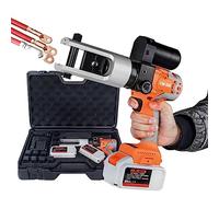 KLUFO Crimpadora hidráulica eléctrica Crimpadora hidráulica Recargable 16-300mm² Crimpadora a batería para terminales de Cobre y Aluminio