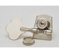 Kluson MF4LN Fender-Style - Sintonizador de bajo (1 izquierda, niquelado, 1 unidad)