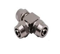 KLV KLE KLZA KLU conector neumático de cobre conector rápido de aire for tubo de manguera 4 6 8 10 12 14 16MM conexión rápida(KLE,8MM)