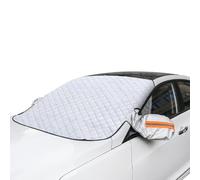 KLVGTIFS Protector de Parabrisas, Universal Cubierta Magnética de Parabrisas para Invierno con 5 Magnético, Funda Plegable Protector Luna Coche Hielo Protege de Hielo, Nieve Viento, Lluvia, 147x108cm