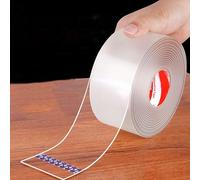 KLVN 1mm Double Sided Nano Tape Monster Tape Transparent Gadgets For Home Adhesivos Interiores Waterproof Resistant Home Decor Tapes (Color : 5M, Size : 30mm)