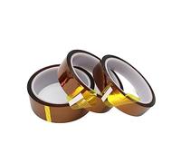 KLVN 3pcs High Temperature Heat BGA Tape Lithium Battery Thermal Insulation Tape Battery Fixed Polyimide Adhesive Insulating Adhesive Tape (Color : 33M, Size : 30mm)