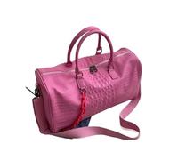 KLVN Bolsa de viaje de poliuretano multifunción para entrenamiento, para llevar en el hombro, al aire libre, bolsa grande para fin de semana, Purple, Talla única, Artesano