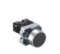 KLVN Interruptor de botón de reinicio automático XB2, parada de emergencia con cabeza de seta pequeña, perilla de 22mm, arranque de tecla, encendido lento, XB2-BS542, XB2-BA31, XB2-BA42(XB2-BA21 BLACK
