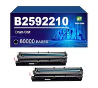 KLXFJ B2592210 1015 Unidad De Tambor Compatible para RICOH AF1015 MP1812L 2011LD 2012 2000 1018 1800 1610 2015 2020 2500 Impresoras,Black-2 Pack