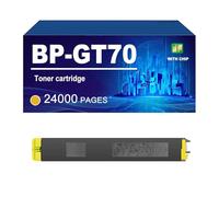 KLXFJ BP-GT70 Cartucho De Tóner Compatible con Impresoras para Sharp BP-50C26 50C31 50C36 50C45 50C55 50C65 70C31 BP70C36 BP70C45 BP70C55 Y 70C65.,Yellow-1 Pack