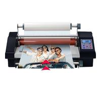 KLYDBMYT Laminadora de Rollos en frío y Caliente, laminadora de película en frío A4/A3+, máquina laminadora de una y Dos Caras
