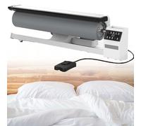 KLYDBMYT Planchadora Industrial de Rodillos - Prensa de Vapor con Pedal para un Planchado eficiente de Ropa de Cama y sábanas de Hotel.