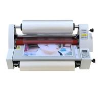 KLYDBMYT Plastificadora eléctrica con Ajuste de Grosor de 0,1-3 mm, plastificadora en frío y Caliente, para Papel A3/A4 de una o Dos Caras, para Fotos, Documentos y Postales.
