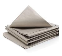 KLYDBMYT Tela Faraday con protección EMF, lámina de blindaje RF RFID, Tela de níquel-Cobre con protección antirradiación, para bloqueos RF/emi, 5G, WiFi, Celular, Bluetooth, Plateada, 2 m